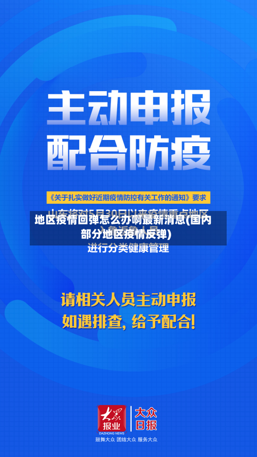 地区疫情回弹怎么办啊最新消息(国内部分地区疫情反弹)
