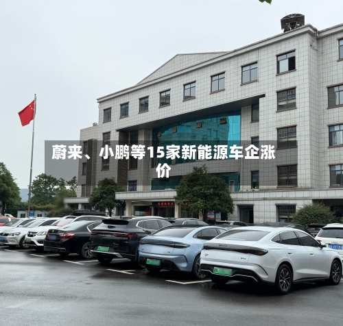 蔚来	、小鹏等15家新能源车企涨价-第2张图片