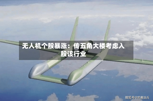 无人机个股暴涨：传五角大楼考虑入股该行业