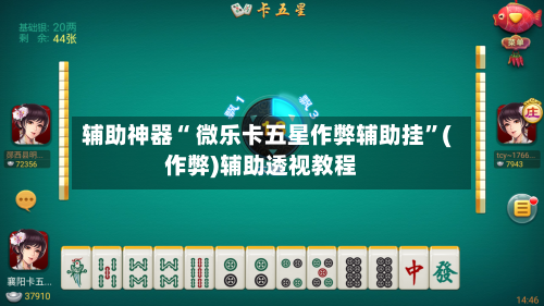 辅助神器“ 微乐卡五星作弊辅助挂	”(作弊)辅助透视教程-第3张图片