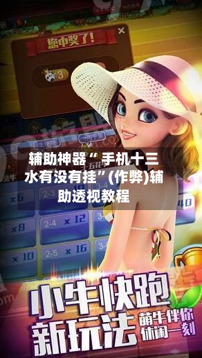辅助神器“ 手机十三水有没有挂”(作弊)辅助透视教程-第2张图片