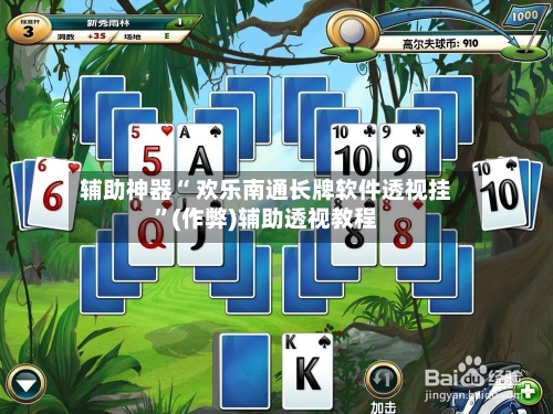 辅助神器“ 欢乐南通长牌软件透视挂	”(作弊)辅助透视教程-第2张图片