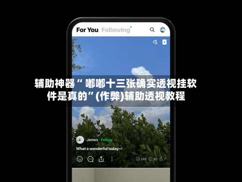辅助神器“ 嘟嘟十三张确实透视挂软件是真的”(作弊)辅助透视教程-第2张图片