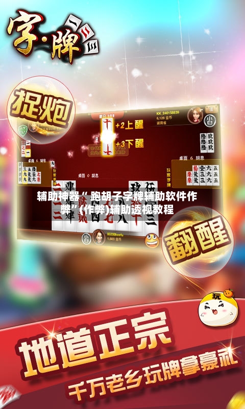 辅助神器“ 跑胡子字牌辅助软件作弊”(作弊)辅助透视教程-第2张图片