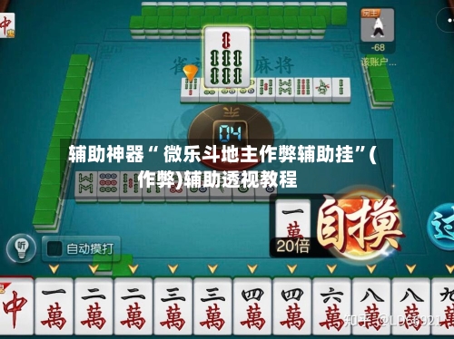 辅助神器“ 微乐斗地主作弊辅助挂”(作弊)辅助透视教程-第3张图片