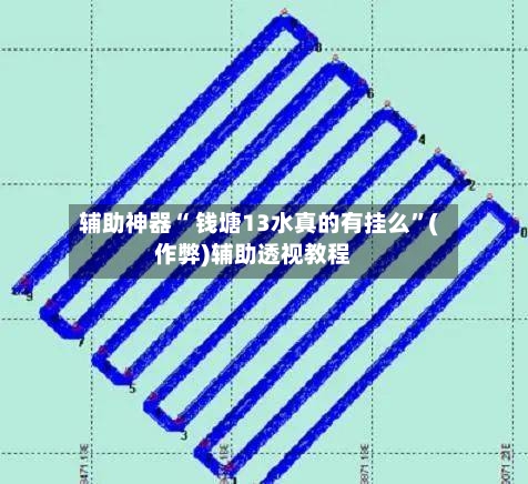 辅助神器“ 钱塘13水真的有挂么	”(作弊)辅助透视教程-第3张图片