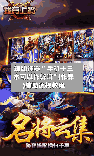 辅助神器“ 手机十三水可以作弊嘛	”(作弊)辅助透视教程-第3张图片