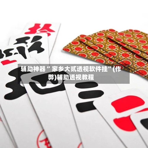 辅助神器“ 家乡大贰透视软件挂”(作弊)辅助透视教程-第2张图片
