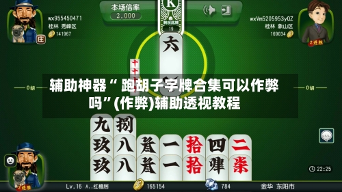 辅助神器“ 跑胡子字牌合集可以作弊吗”(作弊)辅助透视教程-第2张图片