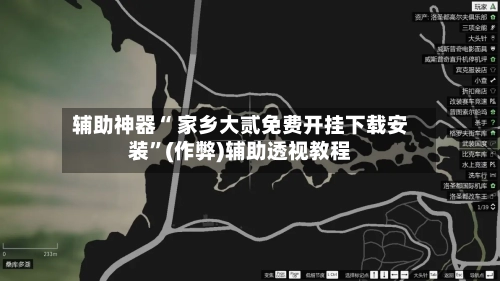 辅助神器“ 家乡大贰免费开挂下载安装”(作弊)辅助透视教程-第3张图片