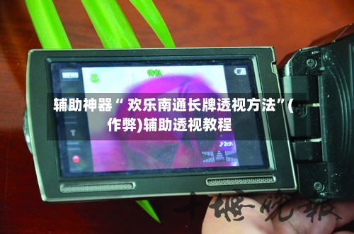 辅助神器“ 欢乐南通长牌透视方法	”(作弊)辅助透视教程-第3张图片