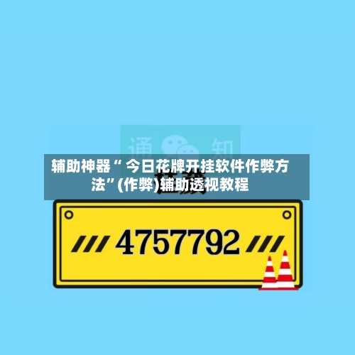 辅助神器“ 今日花牌开挂软件作弊方法”(作弊)辅助透视教程-第3张图片