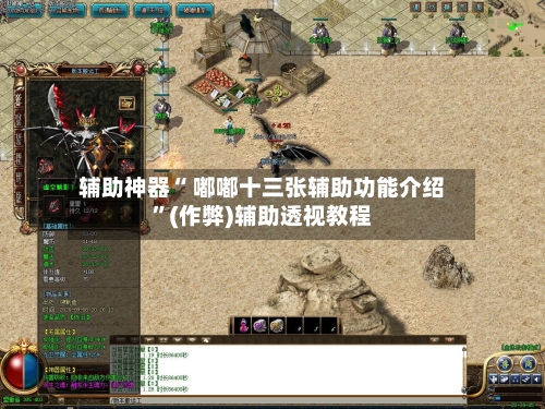 辅助神器“ 嘟嘟十三张辅助功能介绍”(作弊)辅助透视教程