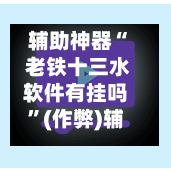 辅助神器“ 老铁十三水软件有挂吗	”(作弊)辅助透视教程-第2张图片